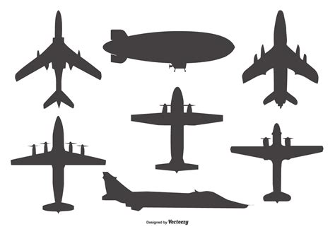 Airplane Silhouette Vector