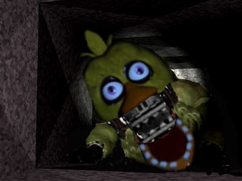 My Withered Chica In The Vent By Cuckoothebirb On Deviantart