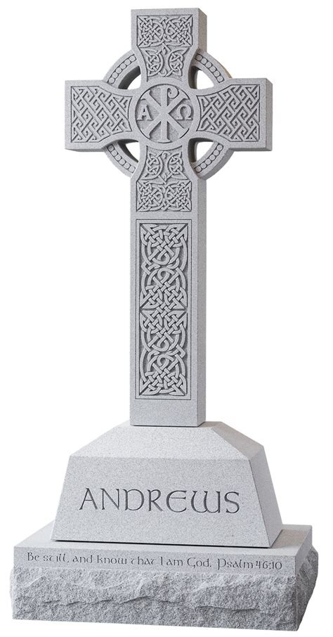 Celtic Crosses 2 Celtic Cross Headstones For Cemeteries — High Cross
