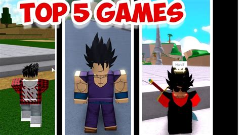 Top 5 Of The Best Dragon Ball Games On Roblox Youtube