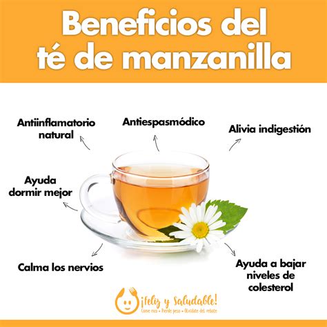 beneficios del té de manzanilla te de manzanilla beneficios propiedades de la manzana vida