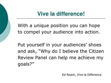 Ppt Vive La Difference Powerpoint Presentation Free Download Id