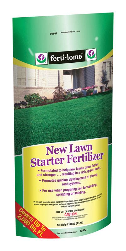 Ferti Lome Lb Sq Ft New Lawn Starter Fertilizer Agway Of Cape Cod