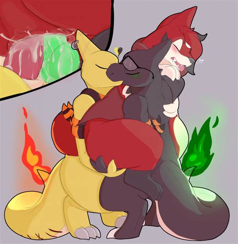 Rule 34 Anal Anal Sex Bodily Fluids Charmeleon Clothing Cum Cum In Ass Cum Inside Double Anal