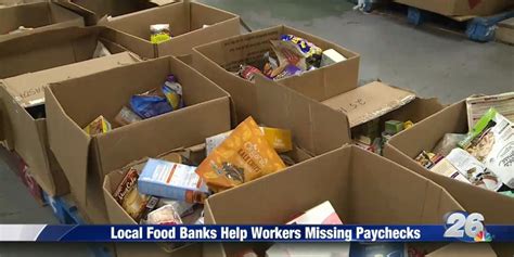 Local Food Banks Help Workers Missing Paychecks