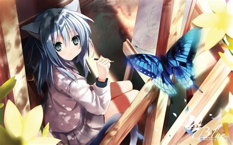 Anime Neko Girl Wallpapers Top Free Anime Neko Girl Backgrounds