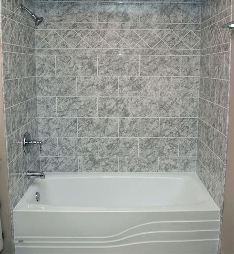 After going over the previous steps from part 1, your shower/bathtub walls should be ready to go. Shower Surrounds | North Texas Shower Wall Panels | Luxury ...