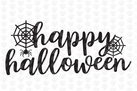Happy Halloween - Halloween SVG EPS DXF PNG Cutting Files