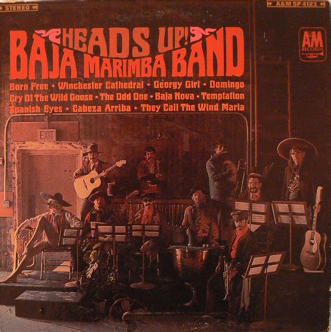 Heads Up Vinyl 1967 Folk Baja Marimba Band Download Folk Music Download Spanish Eyes