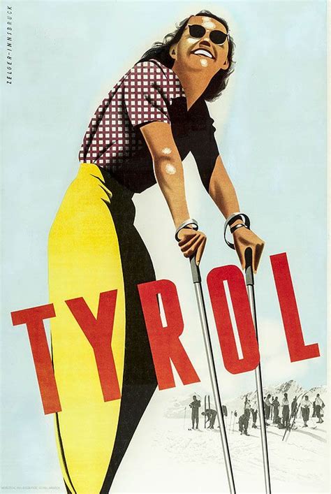 Vintage Skiing Posters Telegraph Retro Poster Vintage Ski Posters