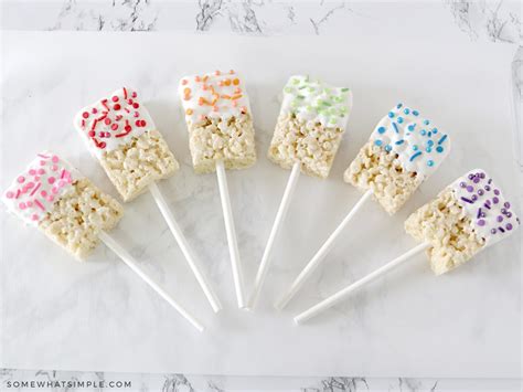 Rice Krispie Treats On A Stick Somewhat Simple Com