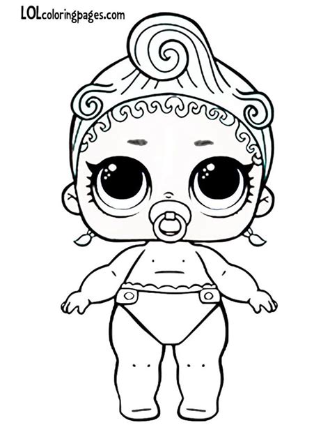 Lil Lol Doll Coloring Pages Coloring Pages