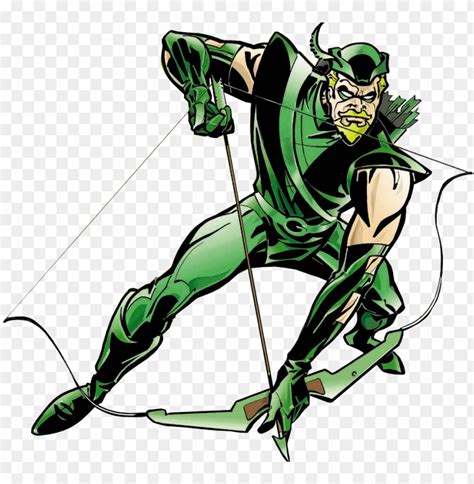 Free Download Hd Png Arqueiro Verde Green Arrow Super Powers Marvel
