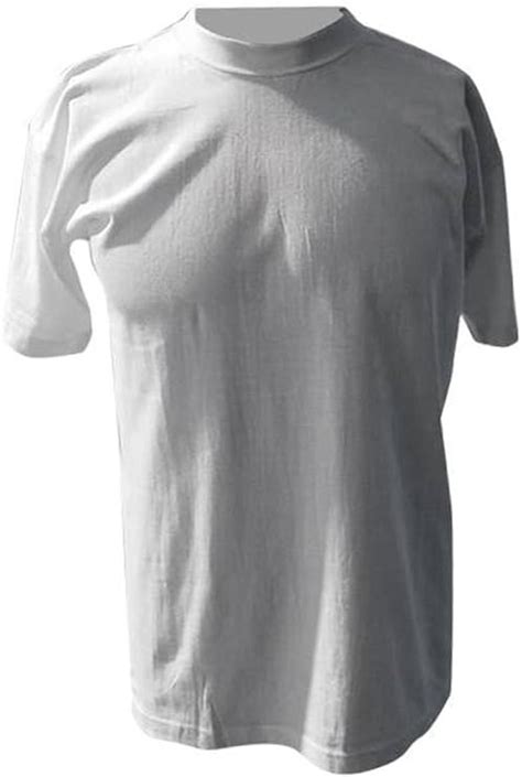 Mens Big And Tall T Shirts 4 Pack White Tee Shirts 100