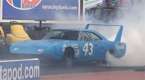 Drag Racing A Richard Petty Tribute Plymouth Superbird