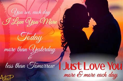 See more of i love you day on facebook. I Love You More Each Day. Free I Love You eCards, Greeting ...