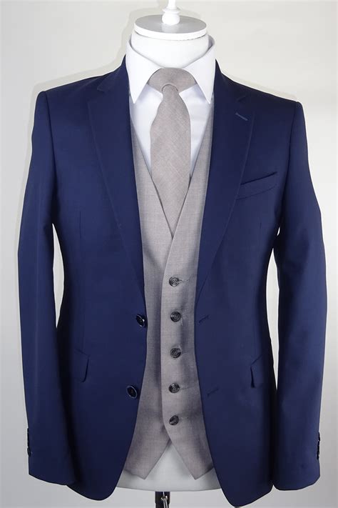Navy Suit Ascott Waistcoat Tom Murphys Formal And Menswear