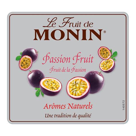 Monin Passion Fruit Puree 1lt