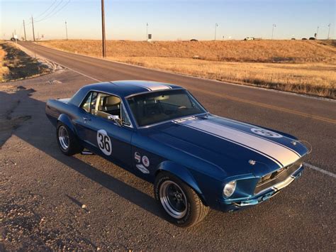 1967 Ford Mustang Coupe Ta Tribute Car Acapulco Blue For Sale Photos
