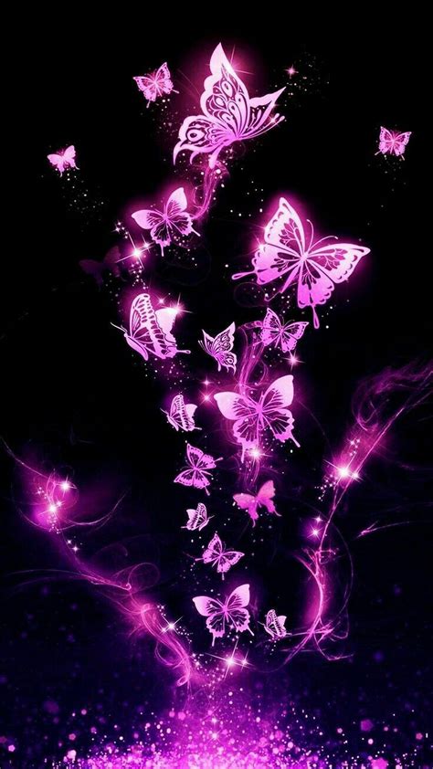 Abstract Design 76 Purple Butterfly Wallpaper Love Wallpaper