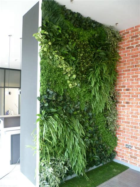 Artificial Green Walls Interior Landscaping Office