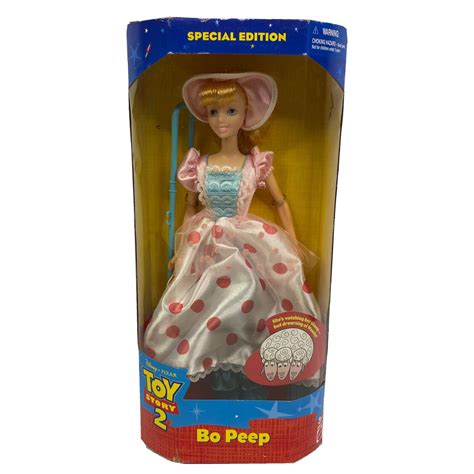 Toy Story 2 Bo Peep Doll 1999 Mattel New In Box Disney Pixar Unopened Ebay
