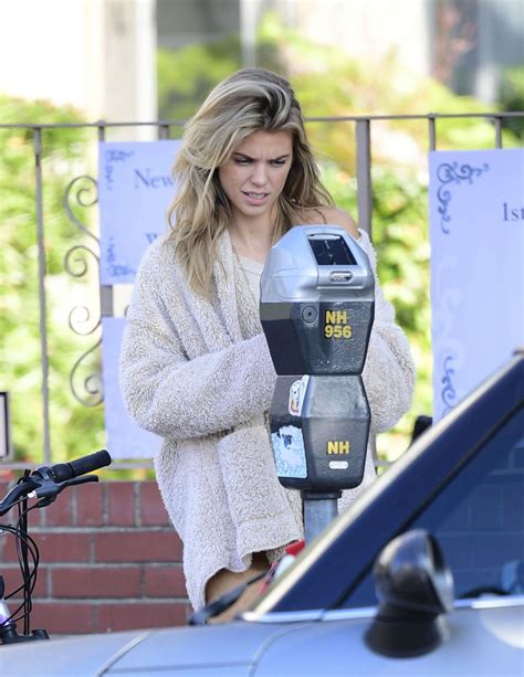 Braless Annalynne Mccord Strikes A Pose While Out And About In Los
