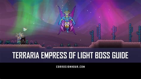 Terraria Empress Of Light Boss Guide Corrosion Hour