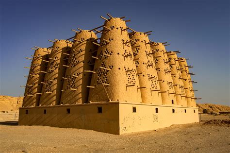 Hue Redners Blog Historical Adobe Pigeon Towers Located Near Riyadh