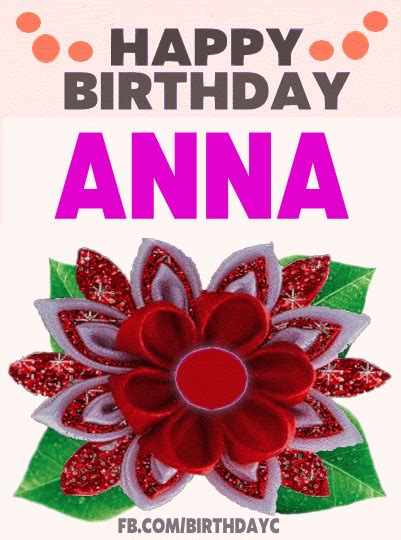 Happy Birthday Anna Images Birthday Greeting Birthdaykim