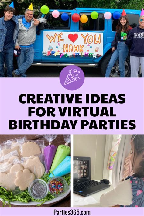 Since we're still stuck in quarantine, i wanted to put together a blog showcasing virtual celebration ideas. Virtual Birthday Party Ideas for Social Distancing ...