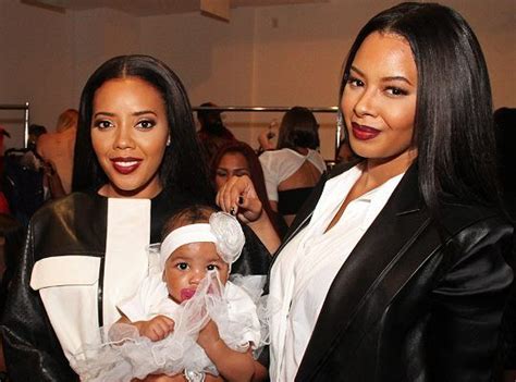 vanessa simmons her sister angela simmons and her daughter ava celebrity siblings