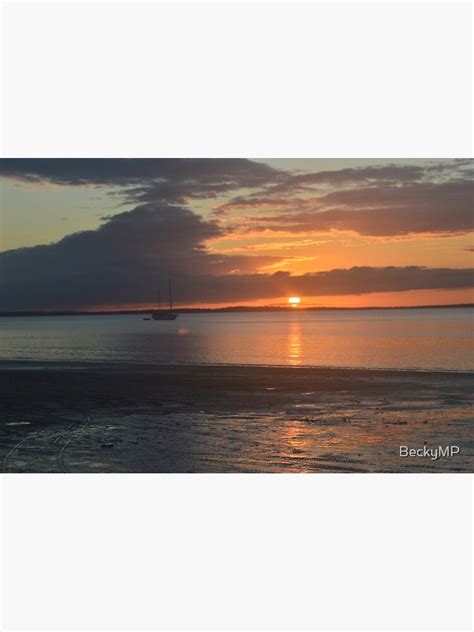 Sunset Fraser Island 2 Framed Art Print For Sale By Beckymp Redbubble
