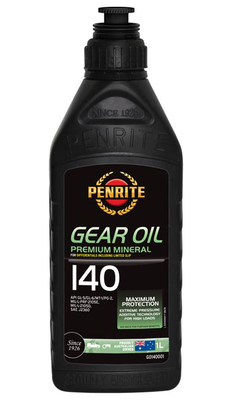 Gear Oil 140 Mineral Penrite Oil