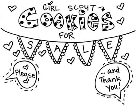Girl scout cookie coloring pages. Coloring Page Girl Scout Cookie Coloring Pages At Girl ...