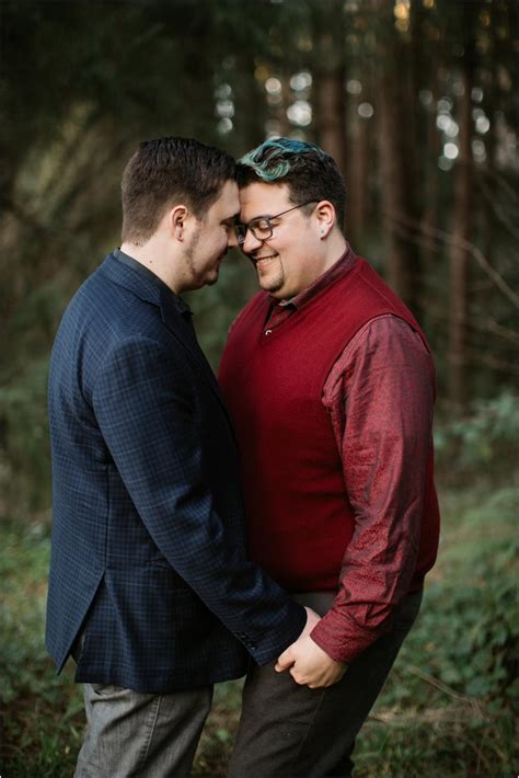 Same Sex Portland Couples Photos At The Hoyt Arboretum · Katy Weaver Photography