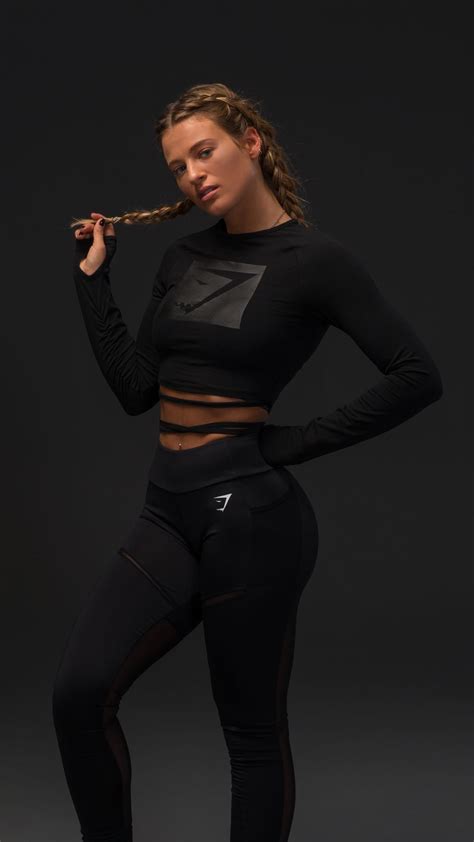 Gymshark Athlete Meggan Grubb Styles The Limited Edition Blackout Long