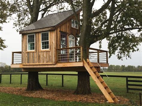 13 Simple Treehouse Ideas You Can Build For Your Kids This Weekend