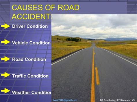 Causes Of Road Accidents Ppt