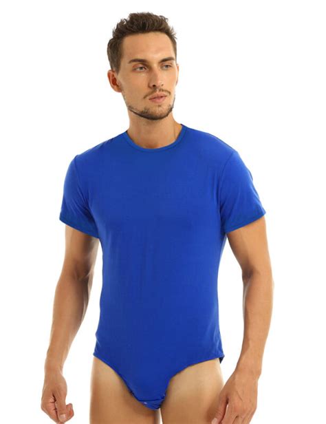sexy mens bodysuit one piece lingerie t shirt leotard romper jumpsuit underwear ebay