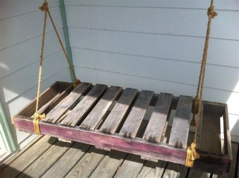 Reclaimed Pallet Wood Porch Swing By Fromtheshopcreations 19900