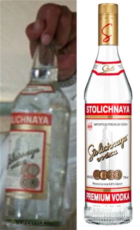 Stolichnaya Vodka Bond Lifestyle