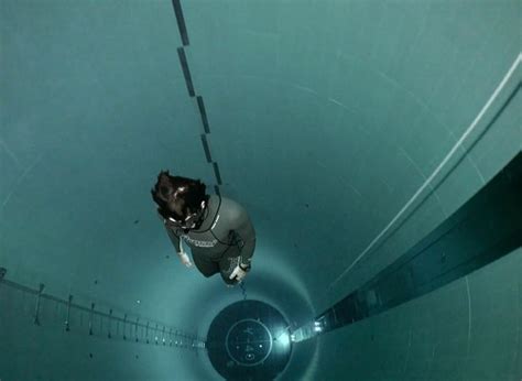 Freediver Reaches Bottom Of Worlds Deepest Pool On Single Breath With