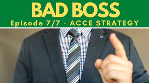 Secret in bed with my boss 2020. BAD BOSS - ACCE Strategy - Final Chapter - How to Deal ...