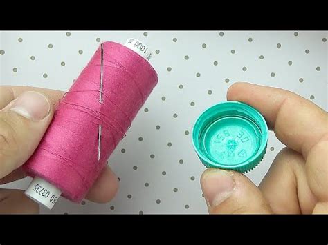 EASIEST WAY TO THREAD A NEEDLE Life Hack With Threading A Needle With