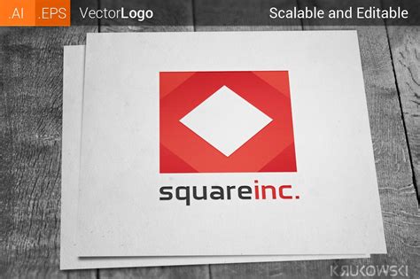 Square Logo ~ Logo Templates ~ Creative Market