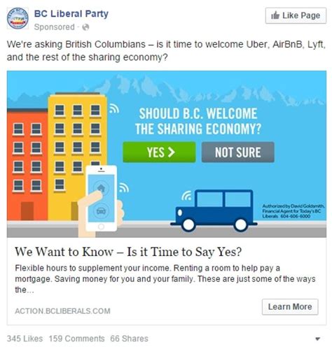 Are The Bc Liberals Planning To Boost Uber Airbnb And The Sharing