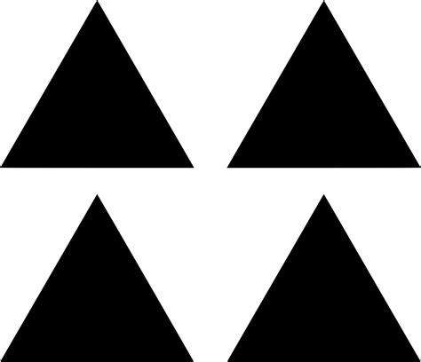 Svg مثلث الألوان الأشكال نموذج صورة Svg And أيقونة Svg Silh