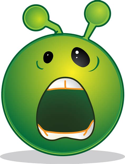 Download Alien Smiley Emoji Royalty Free Vector Graphic Pixabay