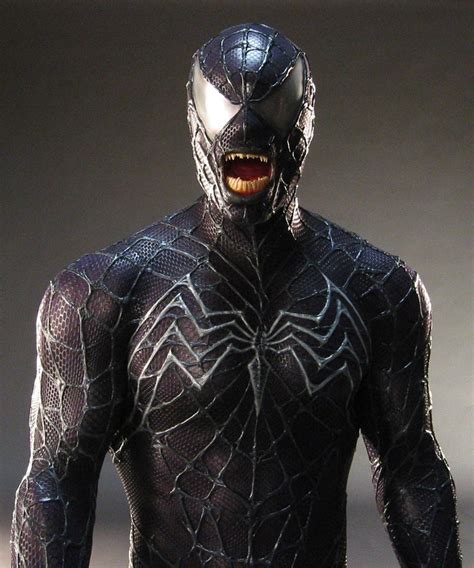 Unused Black Spider-Man and Venom Costumes for SPIDER-MAN ...